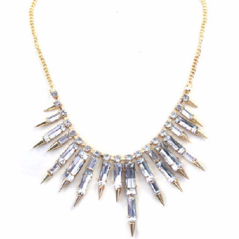 Statement on sale diamante necklace